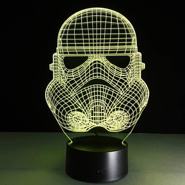 Storm Trooper 3D LED Light - Jabbatheslut