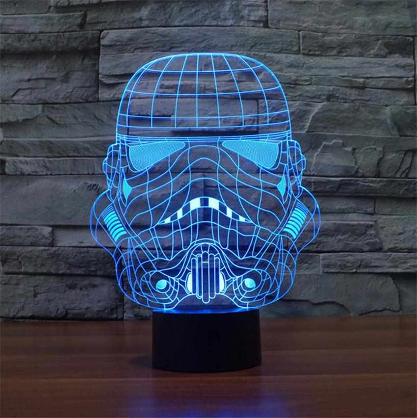 Storm Trooper 3D LED Light - Jabbatheslut